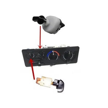 1 ADET AC anahtar düğmesi Pajero V20 MB657410 Dashboard ısıtıcı Kontrolü Montero V30 A/C Klima Paneli Anahtarı Shogun V40