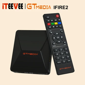 1 ADET GTmedia akıllı tv kutusu 2021 IFİRE 2 Full HD 1080P, H. 265 HEVC 10Bit / CPU 70MHz Çift / BT Uzaktan Kumanda / İnternet M3U Set Üstü Kutusu