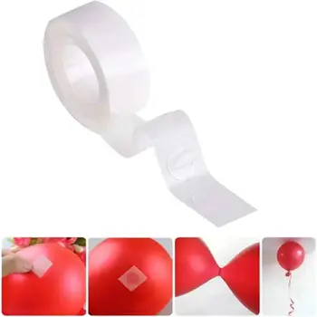100 adet Balonlar Nokta Çift Taraflı Yapışkan Tutkal Noktaları Bant Nokta Çıkartmalar Bant Balon Dekorasyon için DIY Zanaat El Yapımı Kart
