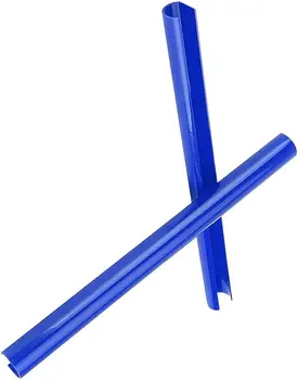 2 Adet Grille Ekle Düzeltir Dekorasyon Kapak Arkasında Böbrek için Fit F20 F21, X4 G02, mavi, 35x3cm