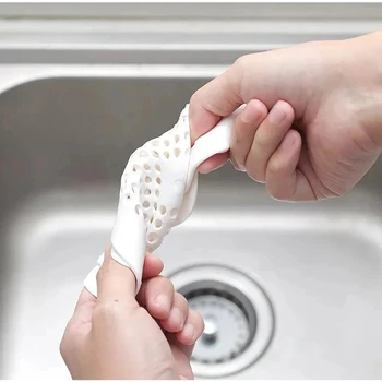 2 Adet Saç Filtresi Lavabo Anti engelleme Süzgeç Küvet Duş Zemin tahliye tapası Silikon Mutfak Deodorant Fiş Banyo Accesso
