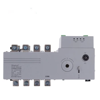 4P 160A 400V ATS Çift Güç Otomatik Transfer Anahtarı Evrensel anahtarı jeneratör parçası elektronik kontrolör devresi kesicisi