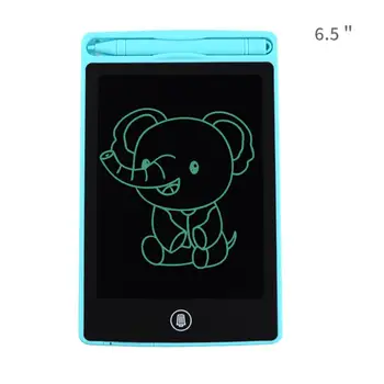 6.5 İnç Dijital Ekağıt LCD yazma tableti Kablosuz Touchpad Elektrikli Çocuk Kurulu Plaka Çizim Sihirli Trackpad Memo Pad