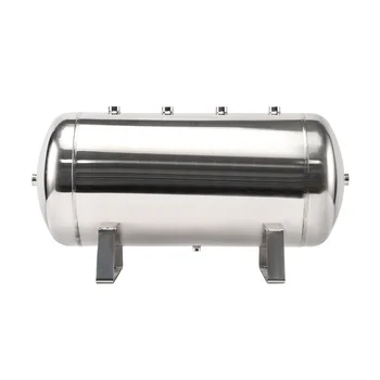 60L 304 Paslanmaz Çelik Küçük Yatay Hava Sıkıştırma Tankı Vakum Tampon Hava Depolama için Uygun Güzellik Aletleri