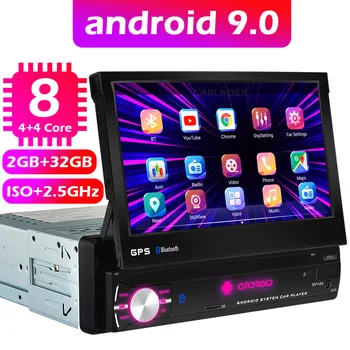 Android 10 1din 8 Çekirdekli Araba GPS Navigasyon Oynatıcı 7 