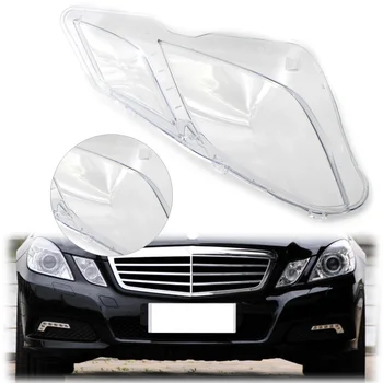 Araba Far Şeffaf Lens Abajur Kapağı Mercedes Benz E Sınıfı İçin W207 2010 2011 2012 Sol Yan Oto Aksesuarları 1 adet