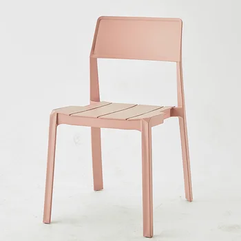 Bahçe İskandinav yemek sandalyeleri Modern Rahat Yatak Odası plaj kolluklu sandalye Salonu Tasarımcı Cafe Silla De Comedor Ev Mobilyaları