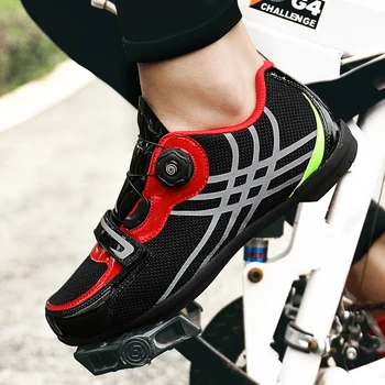Bisiklet Ayakkabı Kadın Yol Döngüsü Ayakkabı Dağ Bisikleti Ayakkabıları Erkekler Sapatilha Ciclismo MTB Dağ Döngüsü Sneaker Triatlon Yarış Ayakkabı