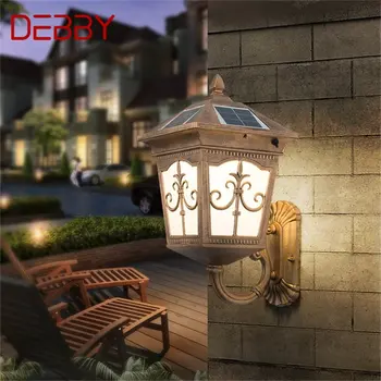 DEBBY Dış Duvar led ışık Güneş Veranda Modern Aplik LED Su Geçirmez Aydınlatma Sundurma Balkon Avlu Villa