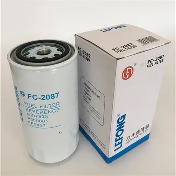 Ekskavatör aksesuarları için filtre elemanı filtre filtresi 65.12503-5026A 400501-00078 400504-00208 FF5485 yüksek kaliteli aksesuarlar