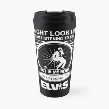Elvis Presley Elvis presley Ben hayranları için hediye gibi görünebilir Seyahat Kahve Kupa Çay Bardağı Kahve Cam Bardak Güzel Çay Kupalar
