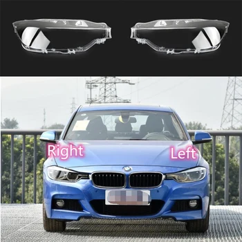 Far Kapağı Şeffaf Maske Lens Abajur Far Kabuk Pleksiglas BMW 3 İçin araba farı F30 F35 2013-2019 320 328 316 335