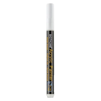 G5AA Beyaz Akrilik Kalem Boyama Kalem Işaretleyici Çok Amaçlı Gagdet Taşınabilir Malzemeleri