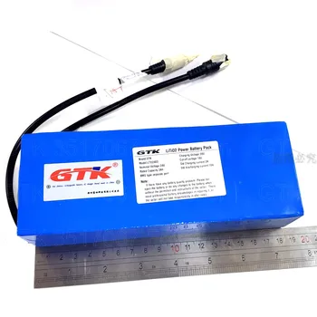 GTK 12V 20Ah lityum 3S 12v 17Ah Lipo li-ion pil Elektrikli araba için çocuk oyuncakları led ışık 100w 200w DC fiş kamera + 3A şarj cihazı