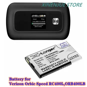 Hotspot Pil 3.7 V / 3000 mAh BTE-3003 Verizon Orbic Hızlı RC400L, ORB400LB
