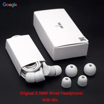 Kablolu Kulak İçi mikrofonlu kulaklık, Google Piksel, Xiaomi, HUAWEİ, SAMSUNG, SONY, HD, HİFİ, Orijinal, 3,5 mm