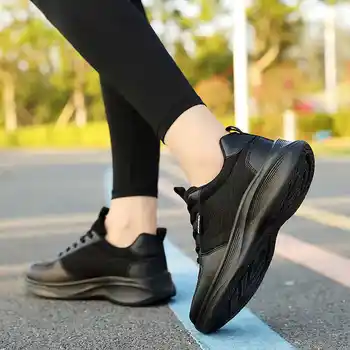 Kadın Platformu spor ayakkabılar Hiçbir Deri Kadın koşu ayakkabıları 2023 Ayakkabı Kızlar spor ayakkabı Boyutu 50 Minimalist Sneakers Tenis
