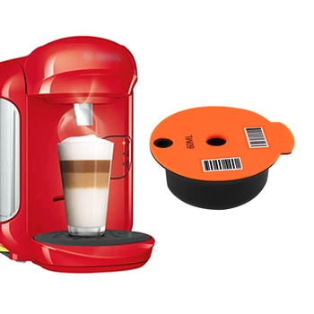 Kahve Makinesi Kullanımlık Kapsül Kahve Fincanı Filtre Sepetleri Pod Ve Kaşık Fırça Bosch-s Tassimo Cafe Mutfak Aletleri Yeni