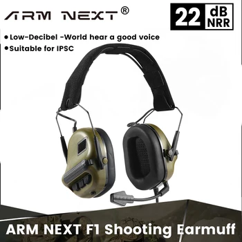 KOL YENİ askeri taktik kulaklık işitme koruma çekim gürültü azaltma kulaklıklar mikrofon amplifikasyon NRR22dB