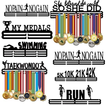 Koşu Spor Madalya Askı Ekran Kanca, Madalya Duvar Kanca JİMNASTİK, Futbol, Futbol, Maraton, TAEKWONDO Dropshipping