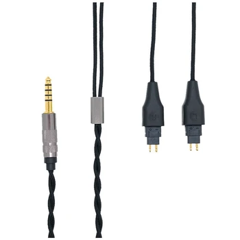Kulaklık 4.4 mm Dengeli Kablo DIY Kablo Sennheiser HD580 HD600 HD650 HD660S kulaklık yükseltme kablosu