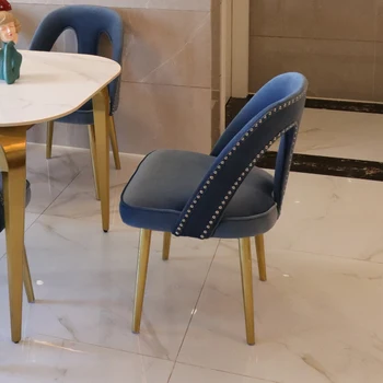 Lüks Mutfak Yemek Sandalyesi Modern Otel Ev Oturma Odası Sandalyeleri Ofis Tasarımı Makyaj Muebles Para El Hogar İç Dekorasyon