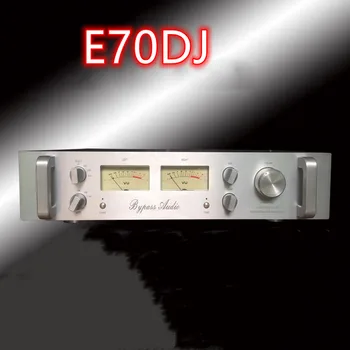 marka yeni E70DJ HIFI high-end alan etkili tüp Sınıf A tüp safra preamp, frekans tepkisi: 20HZ~20 KHZ, ECC82 * 2, ECC83 * 2