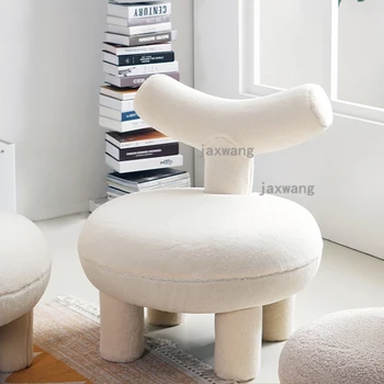 Modern Tasarımcı Oturma Odası Sandalyeleri Eğlence tekli koltuk Ev Oturma Odası Mobilyaları Tembel Küçük Kanepe tekli koltuk