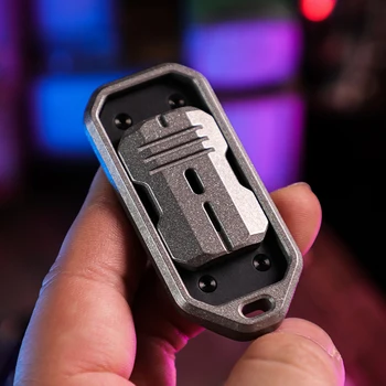 MUYI Marka EDC Oyuncaklar Yeni Malzeme Kaymak PPP Titanyum Alaşımlı EDC Manyetik Parmak Ucu Oyuncak Dekompresyon Artefakt Anti Stres Oyuncaklar