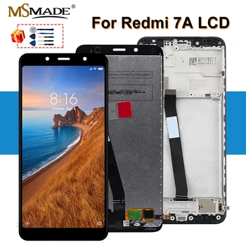 Orijinal LCD Xiaomi Redmi İçin 7A LCD Ekran Dokunmatik Ekran Digitizer Meclisi Ekran Değiştirme Redmi 7A Ekran Onarım