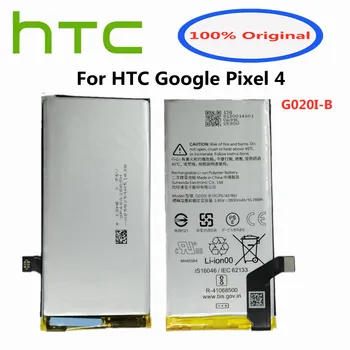 Orijinal Yedek Pil G020IB 2800mAh HTC Google Pixel4 Piksel 4 G020I - B Akıllı Cep Telefonu Orijinal Pil Piller