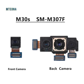 Orijinal Ön Arka Kamera Samsung Galaxy M30s M307 SM-M307F Arka Bakan Arka Selfie Ön Kamera Modülü Flex Parçaları
