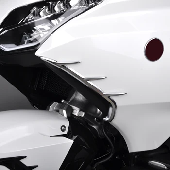 Panik Motosiklet Ön Dikey Havalandırma Trim Aksesuarları Honda Goldwing GL1800 F6B 2018-2023 İnci Krom