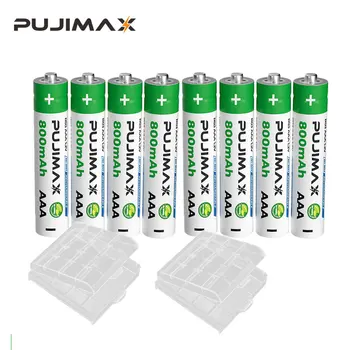 PUJIMAX AAA Ni-Mh şarj edilebilir pil 1.2 V AAA Yüksek Kapasiteli Piller İçin Oyuncaklar Kamera elektronik tartı çalar saat Dayanıklı