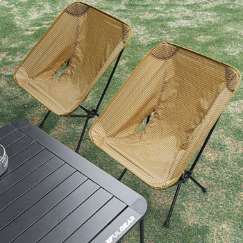 S / M Taşınabilir Katlanır Ultralight Sandalye Seyahat Açık Kamp Balıkçılık Koltuk Ay Sandalye Ofis Ev Aletleri Mobilya Sandalyeler