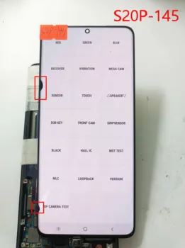 Samsung S20 Artı G985 Samsung Galaxy S20 Artı Ekran Ölü Nokta dokunmatik ekran digitizer Ekran Kullanımı lcd ekran
