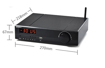 Stereo 150 W * 2 Yüksek Güç güç amplifikatörü ile bluetooth U Disk Destekler APE WMA WAV MP3