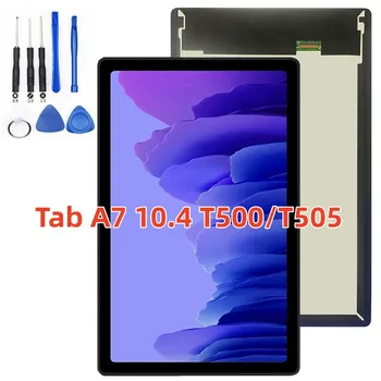 T500 T505 LCD Ekran Samsung Galaxy Tab İçin A7 10.4 (2020) T500 T505 SM-T500 SM-T505 dokunmatik LCD ekran Cam ekran digitizer