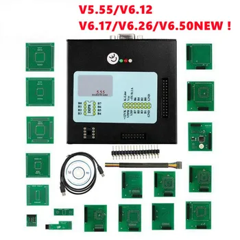 V5. 55 XPROG-M V6.50 V6.26 Tam Adaptör Otomatik ECU Chip Tuning Programcı Xprog M 5.55 6.12 6.26 6.50 Metal Kutu X-PROG