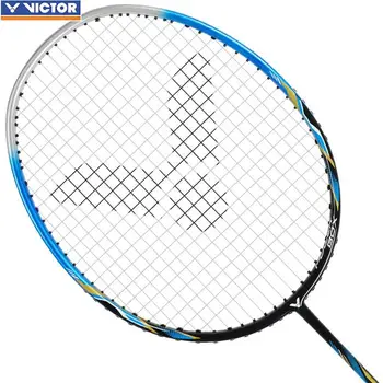 Vıctor CHA 9500 S / 9500 Karbon Fiber Badminton Raketleri 3U / 4U saldırı 6.8 mm mil badminton raketi Dize İle