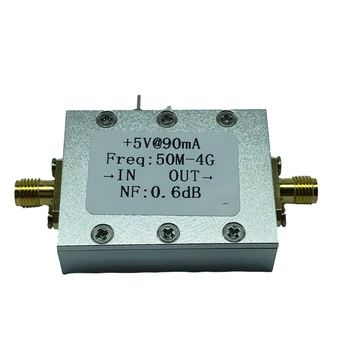 Yeni 50 M-4 GHz Düşük Gürültü Amplifikatör LNA Amatör Radyo Modülü RF FM HF VHF NF=0.6 d-110dBm Aksesuarları 0.05~4G Amplifikatörler Modülleri
