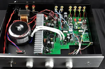 Yeni DF300 tüp elektronik iki bölücü DF300 / HIFI güç amplifikatörü / kanal: 2