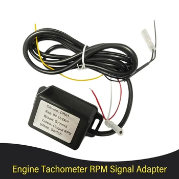 Yeni Takometre Sensörü Hız RPM Sinyal Adaptörü Hız Sinyal Toplayıcı Benzinli Motor için