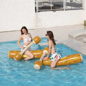 Yüzen Satır Esnek Şişme PVC Yüzme Havuzu için Yüzen Bar 4 Adet