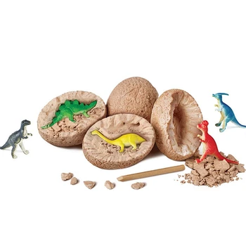 1 ADET dinozor yumurtaları Oyuncaklar Tyrannosaurus Model Oyuncaklar Madencilik Dinozor Arkeoloji Kazma Eğitici Oyuncaklar Çocuklar için Bebek Hediye
