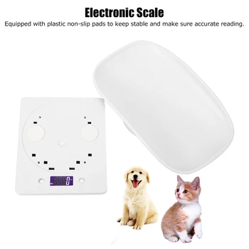 10 kg/1g Dijital Küçük Pet tartı Kediler Köpekler için Ölçü Aracı Elektronik Mutfak Küçük Hayvan Ölçeği
