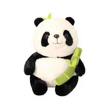 Dev Panda Bebek PP Pamuk Panda peluş oyuncak Tutun Bambu Karikatür Hayvan Bebek Peluş Yastık Süs Hatıra Hediye