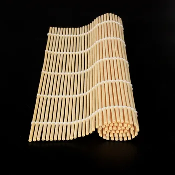 DIY Suşi Rulo 20x20cm Bambu Suşi sarma hasırı Suşi Araçları