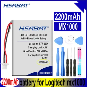 HSABAT L-LB2 2200mAh Pil Logitech mx1000 MX 1000 M-RAG97 kablosuz fare Piller