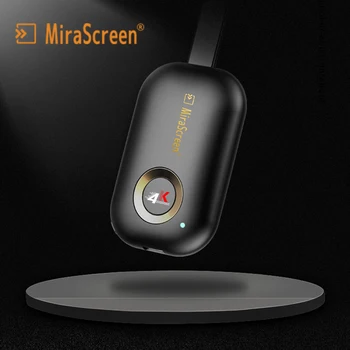 MiraScreen Kablosuz HDMI Miracast Airplay Yansıtma Alıcı 4 K UHD EZMira Cast 5G WİFİ Ekran Dongle Krom Google Ev